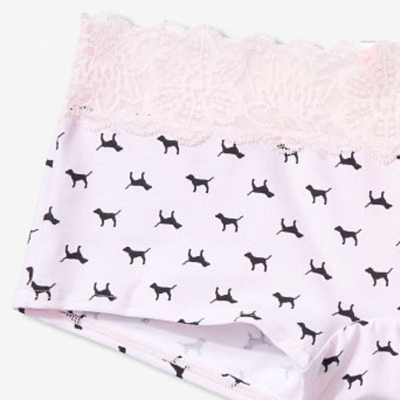 Size S/M/L PINK VICTORIA'S SECRET Shortie Panty - Picture 4 of 5